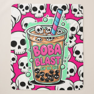 Boba Blast – ¡Bebe o Muere! Manta Sherpa