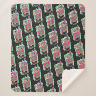 Boba Blast – ¡Bebe o Muere! Manta Sherpa