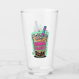 Boba Blast – Sip or Die! Glass Cup