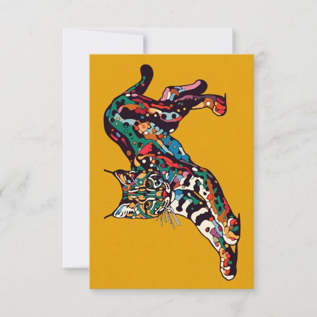 Bobcat 3.5 x 5 Notecard (Anverso)