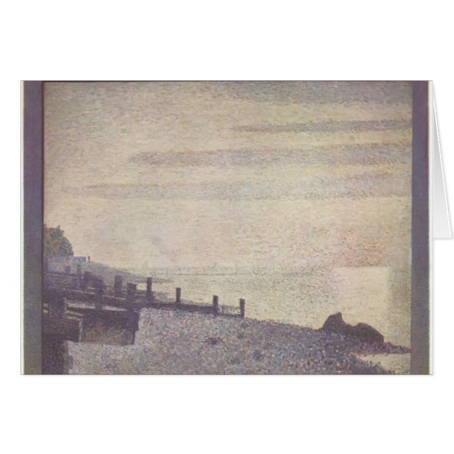 Boca de Jorte Seurat- del Sena en Honfleur (Anverso (Horizontal))