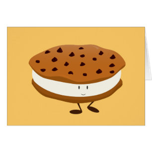 Bocadillo sonriente de la galleta de