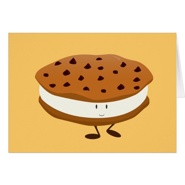 Bocadillo sonriente de la galleta de (Anverso (Horizontal))