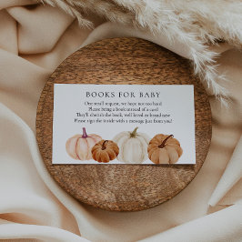 Bocadillos Libros para Bebé tarjeta de inserción