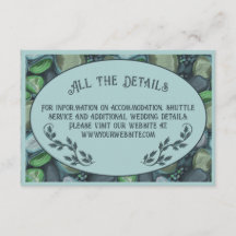 Bocas de agua - tarjeta de recinto