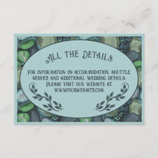 Bocas de agua - tarjeta de recinto