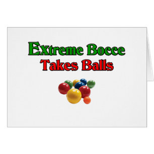 Bocce extremo toma bolas