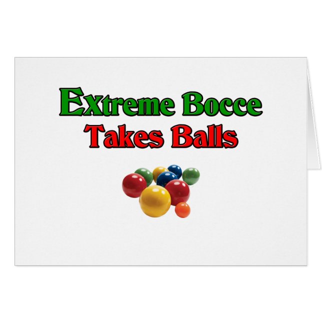 Bocce extremo toma bolas (Anverso (Horizontal))