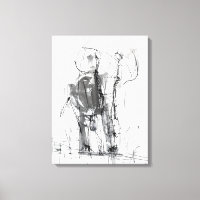 Boceto de elefante abstracto: arte expresivo de vi