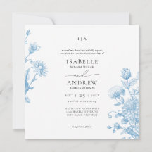 Boceto floral Boda