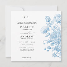 Boceto floral Boda