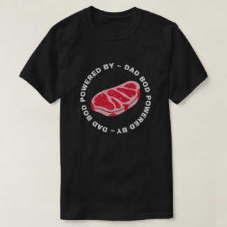 Bod De Papá Alimentado Por Camiseta De Purpurina S