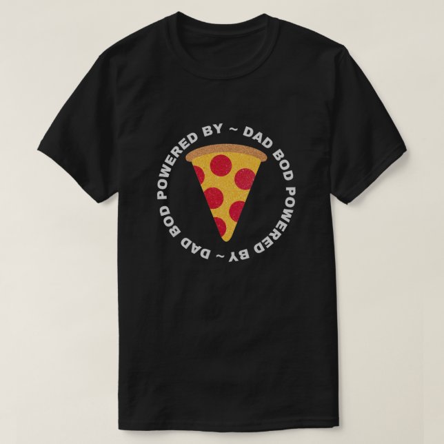 Bod De Papá Impulsado Por La Camiseta Del Purpurin (Diseño del anverso)