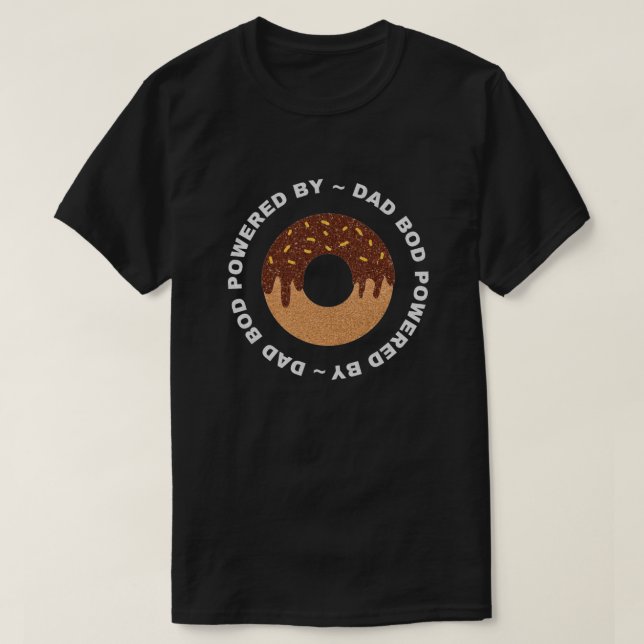 Bod De Papá Impulsado Por La Camiseta Del Purpurin (Diseño del anverso)