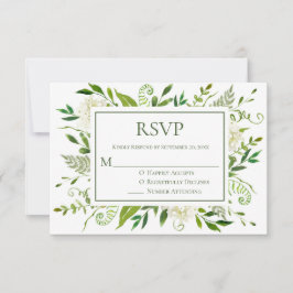 Boda acuática floral de Hydrangeas blancas RSVP