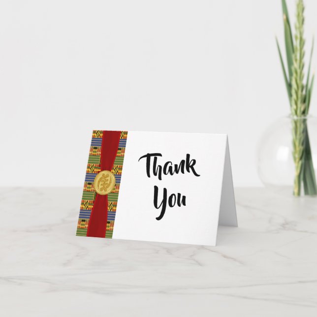 Boda Africana Kente K84 Boda Gracias (Anverso)