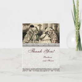 Boda Agradecimiento Antiguo Vintage