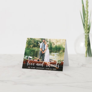 Boda Amor y agradecimiento a Bride Groom Foto Nota