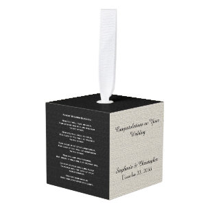 Boda Apache bendiciendo ornamento personalizado