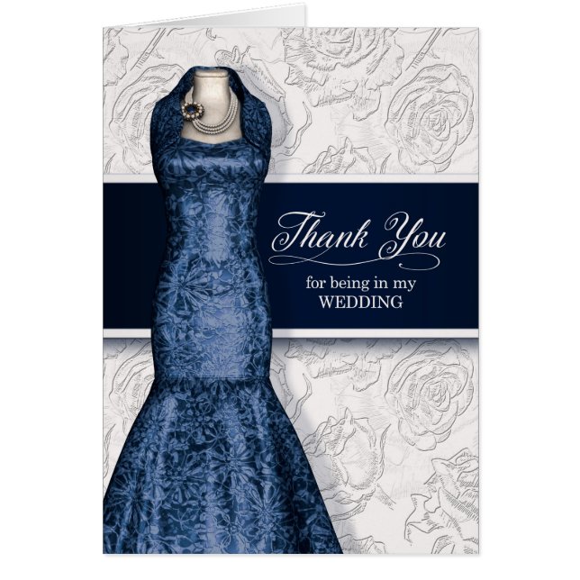 Boda Attendant Navy Blue (Frente)