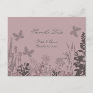 Boda Belle Guardar la tarjeta postal de fecha