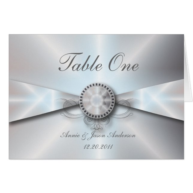 boda blanco de perla tradicional y elegante (Anverso (Horizontal))