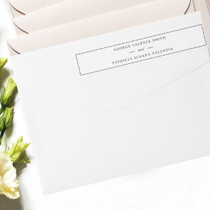 Boda blanco negro elegante del guión del cuadro