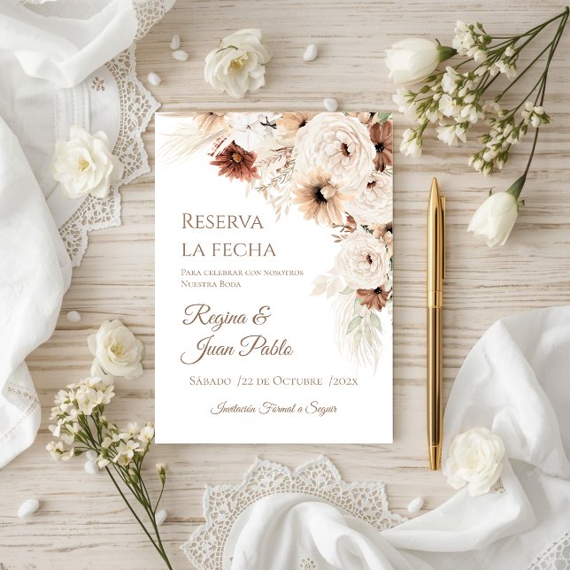 Boda Boho Guarda la Fecha (Subido por el creador)