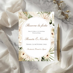 Boda Boho Guarda la Fecha