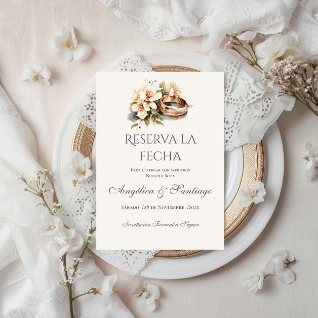 Boda Boho Guarda la Fecha (Subido por el creador)