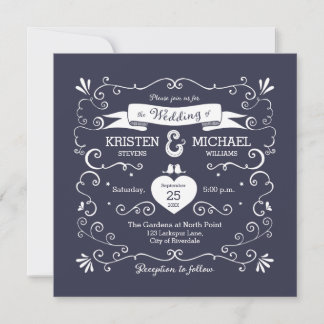 Boda Boho Swirls (Color de fondo modificable)