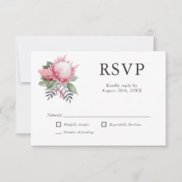 Boda botánica King Protea RSVP