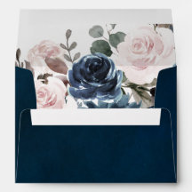 Boda Botánico Dusty Blue Rubor Pink Floral