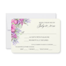 Boda Bouquet Watercolor RSVP