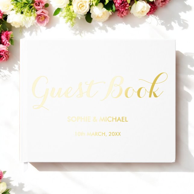 Boda Bride Groom Nombres libro de visitas del Reli (Subido por el creador)
