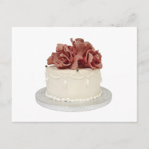 Boda Cake Fancy Guardar la tarjeta de fechas
