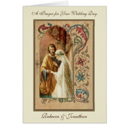Boda católica religiosa Virgen María José