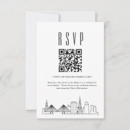 Boda Charleston código QR RSVP