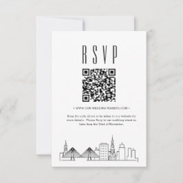 Boda Charleston código QR RSVP