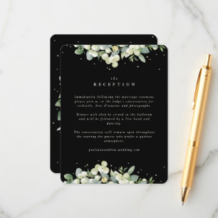 Boda con recepción de Coprosma+Eucalipto Negro Rec
