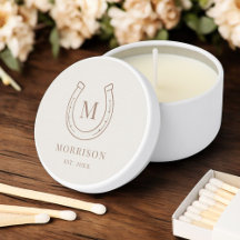 Boda Country Western Monograma de Herradura