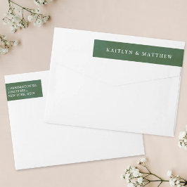 Boda de acuarela verde