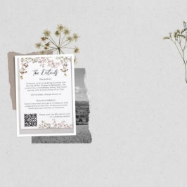 Boda de aliento del bebé Salva la tarjeta de fecha