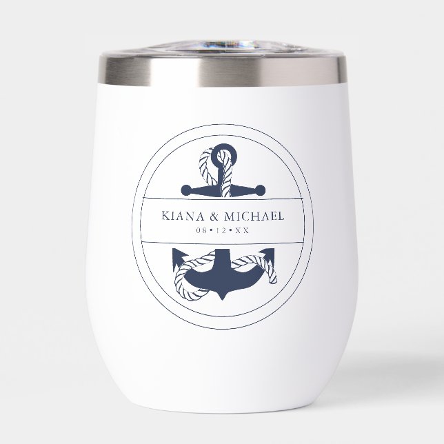 Boda de Anclaje de Ola Azul V2 ID836 de la Marina (Frente)