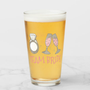 Boda de Anillo de Diamante de Champán Rosado