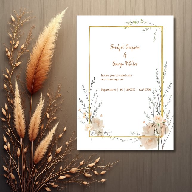 Boda de Armonía Floral Rústica de la Tierra (Subido por el creador)