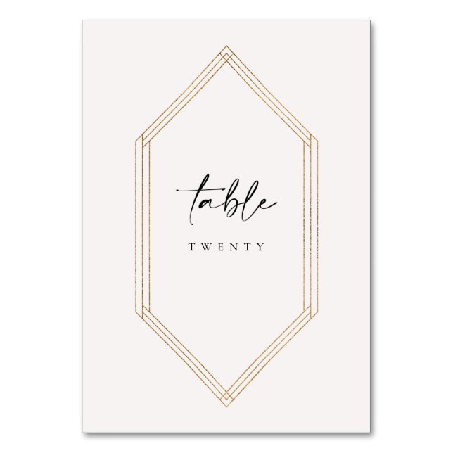 Boda de asiento C100 de la tarjeta de mesa Gold Pa (Anverso)