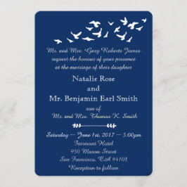Boda de Aves Costeras | Plantilla simple elegante