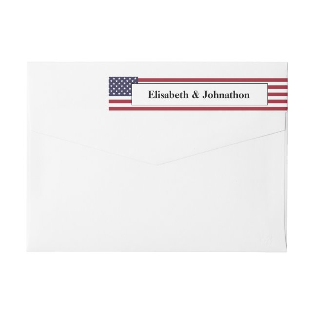 Boda de Bandera de Estados Unidos (Reverso)