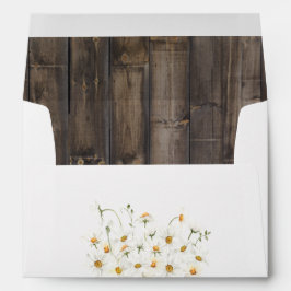 Boda de Barnwood y Daisies